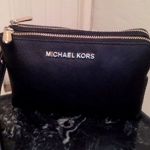 Black Micheal Kors Wallet/Clutch